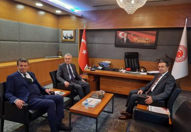 Aydın AK Parti Millet Vekilleri  Mustafa SAVAŞ, Bekir Kuvvet ERİM ve Rıza POSACI’ya Ziyaret