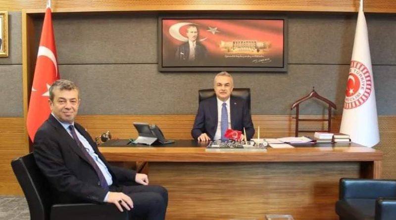 AK Parti Aydın Milletvekilleri Sn. Mustafa SAVAŞ ve Sn. Ömer ÖZMEN’i Gazi Meclisimizde Ziyaretimiz